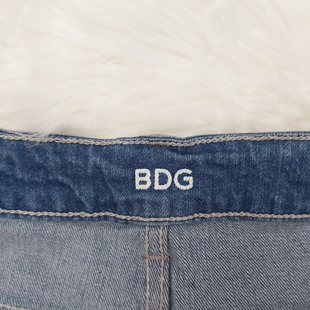BDG Super High Rise Dolphin Denim Shorts - Picture 4 of 8